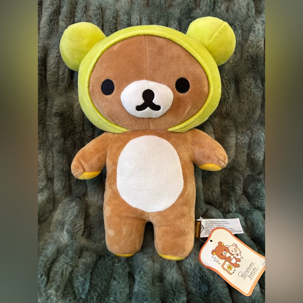 Rilakkuma Bakery Melon Pan Licensed Plush - NWT